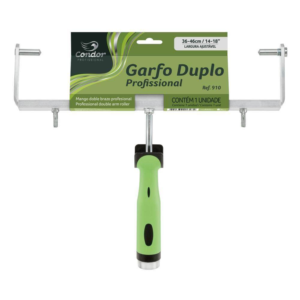 Kit 6 Garfo Suporte Para Rolo Duplo Big 36Cm 46Cm Condor 910
