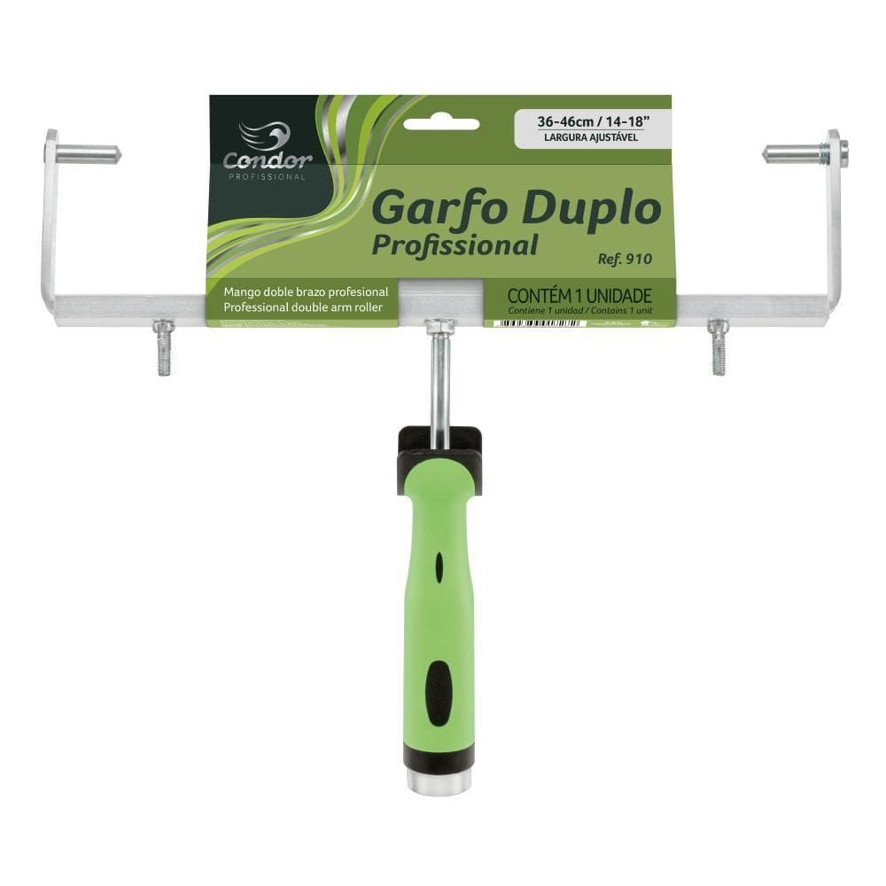 Kit 6 Garfo Suporte Para Rolo Duplo Big 36Cm 46Cm Condor 910
