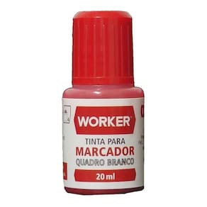 Tinta Refil Para Marcador Quadro Branco Recarregável Vermelho