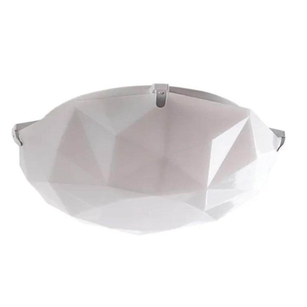 Kit 3 Lustres Plafon 28Cm Banheiro Sacada Lavanderia
