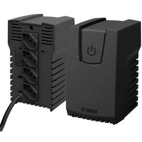 Estabilizador Ts Shara Powerest 300va Mono 220v - 9119 Preto 220 Volts