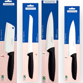Kit de Facas Tramontina Plenus Inox - 4 Peças Preto