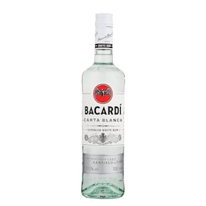 Rum Cubano Bacardi Carta Blanca 980ml