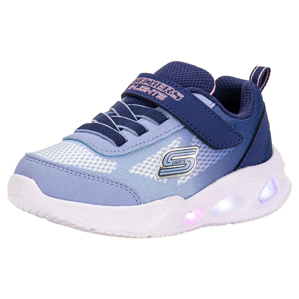 Tênis Infantil S Ligths Sola Glow Ombre Deluxe Skechers 303714N