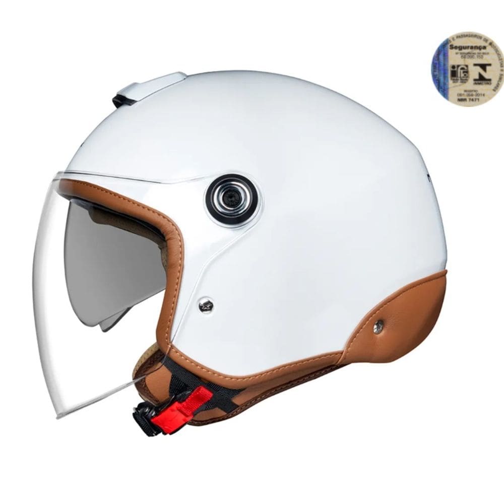Capacete NEXX Y.10 Midtown Branco/Caramelo 62