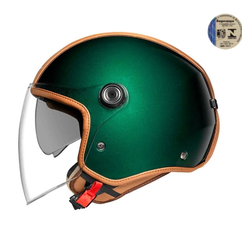 Capacete NEXX Y.10 Midtown Verde/Caramelo 58