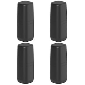 4x Porta Escova de Dente Portatil 750ml OU Aura Preto