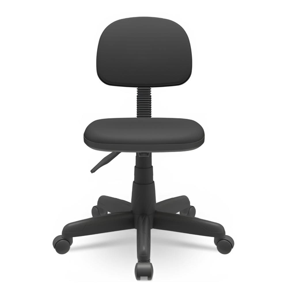 Cadeira Giratoria Operativa Secretaria Preto Plaxmetal