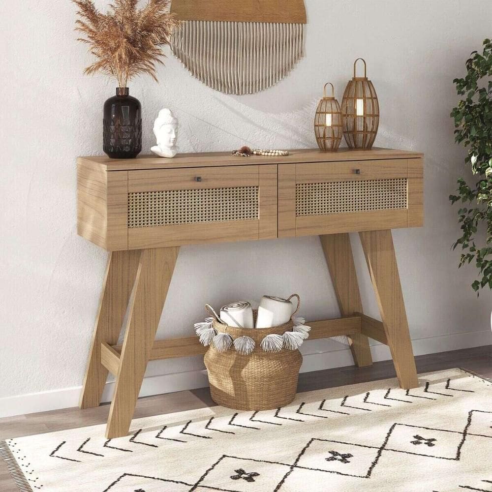 Aparador Buffet 110cm 2 Gavetas Retrô Multimóveis CR50125