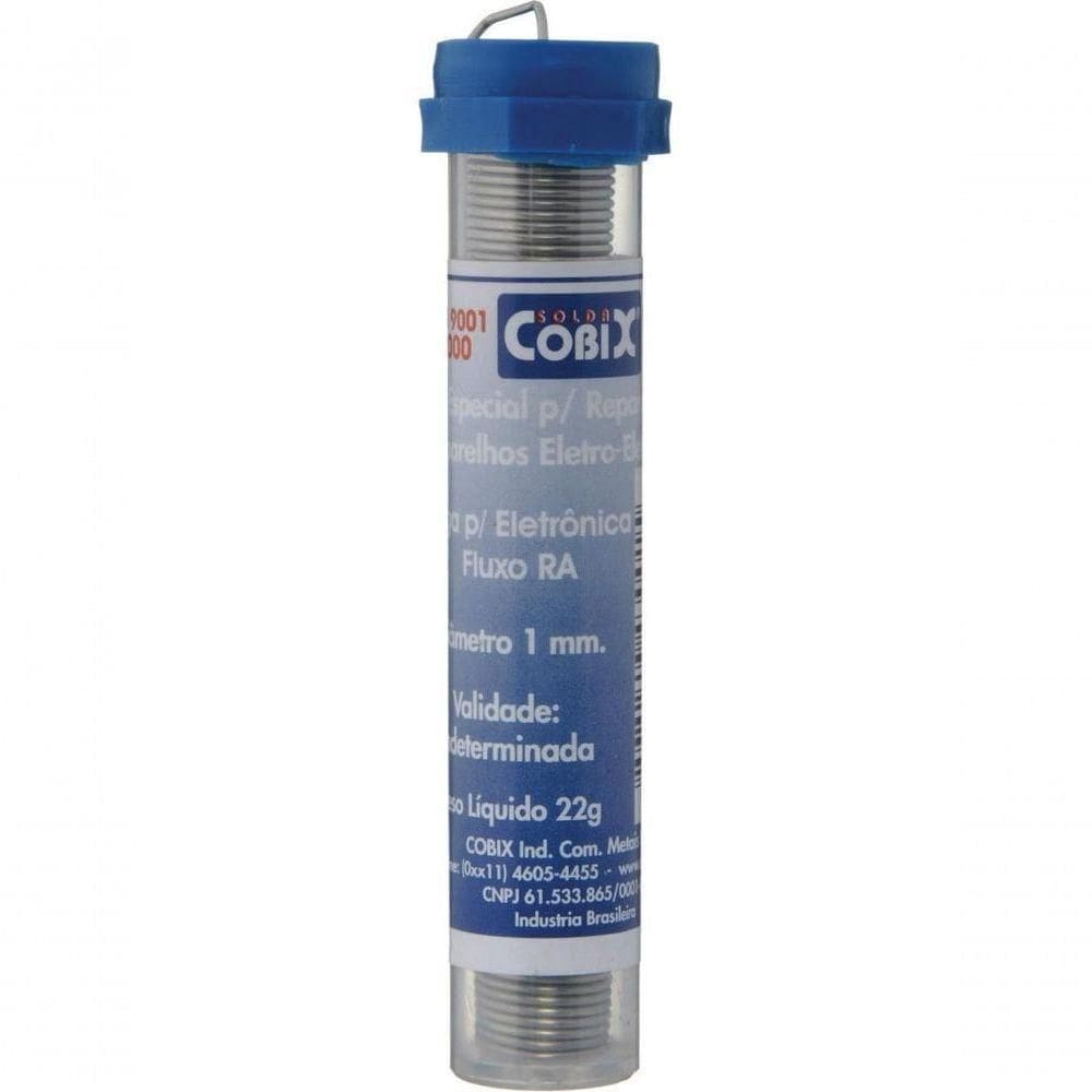 Solda Cobix Tubinho 63x37 1.0mm 22g 36 Unidades Pc 36