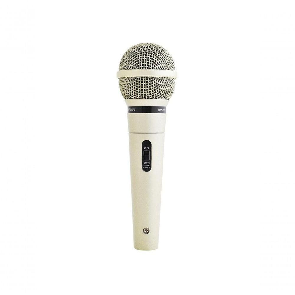 Microfone Mud-515 Metal Dinamico Cabo 5 Metros By Carol