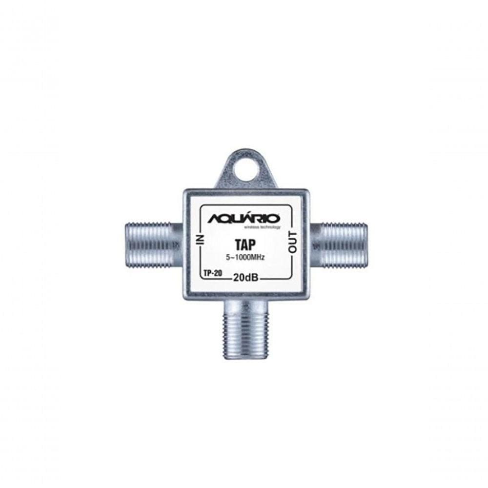 Tomada Blindada Aquario Tp-20 20db 5- 1000mhz