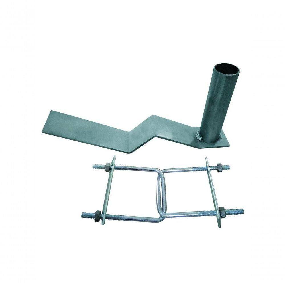Suporte Antena 313-af Telha Francesa Tubo 3- 4 Com Suporte