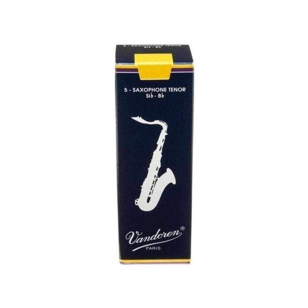 Palheta Tradicional Saxofone Tenor 2 Vandoren Sr222 Cx 5