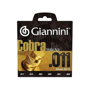 Giannini Corda Violao Geeflk Bronze Cobra 85- 15 0,011