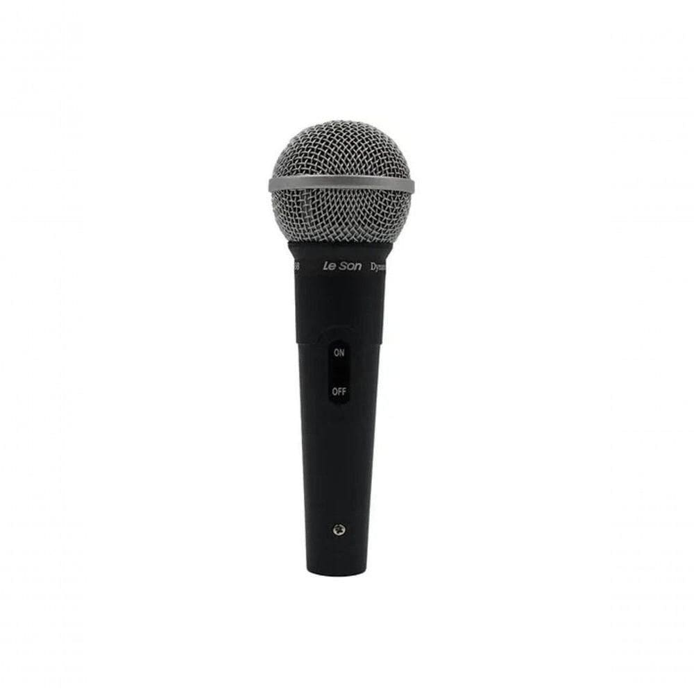 Microfone Leson Ls58 Chumbo Cabo De 3 Metros