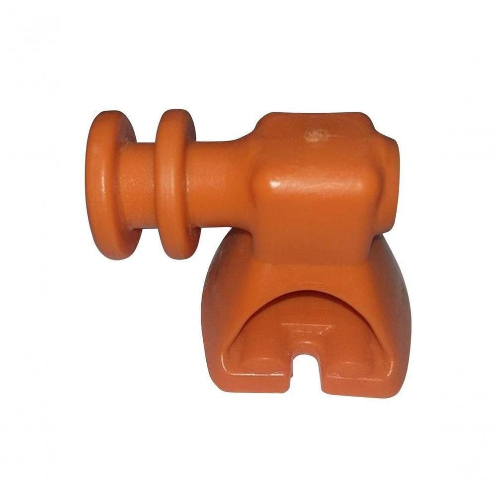 Suporte Isolador Tem Wireless Para Bap 2 Vias Laranja