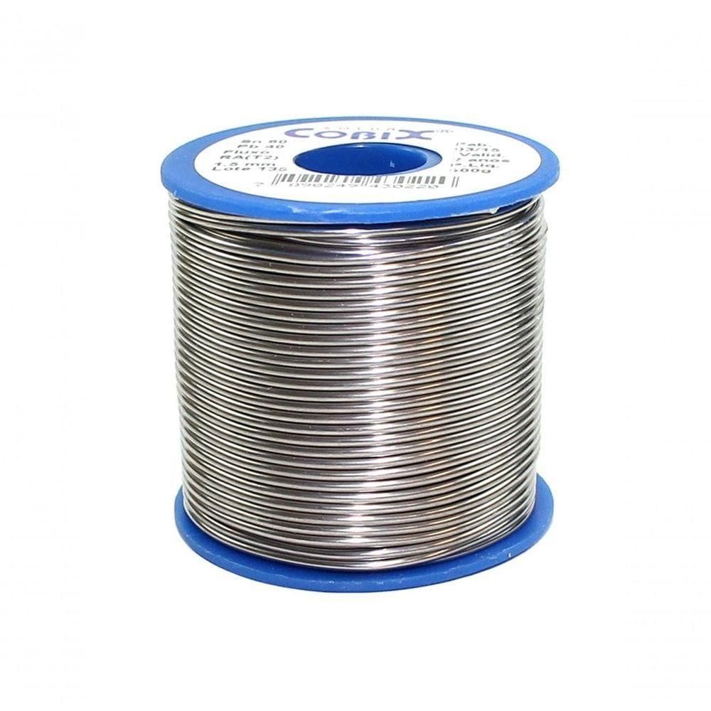 Solda Azul Cobix Sn60-pb40 500 Gramas