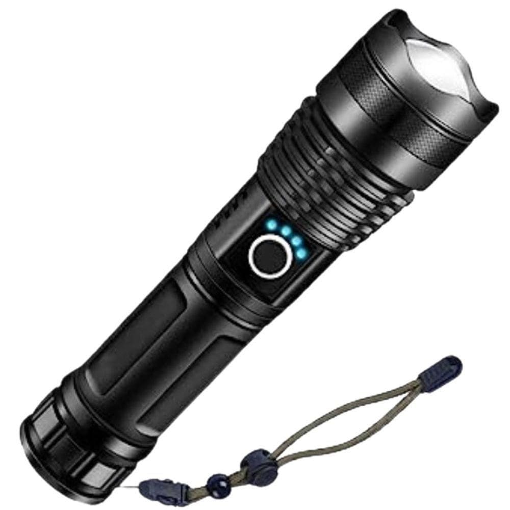 Lanterna + Forte Do Mundo Zoom Profissional Deslizante T9