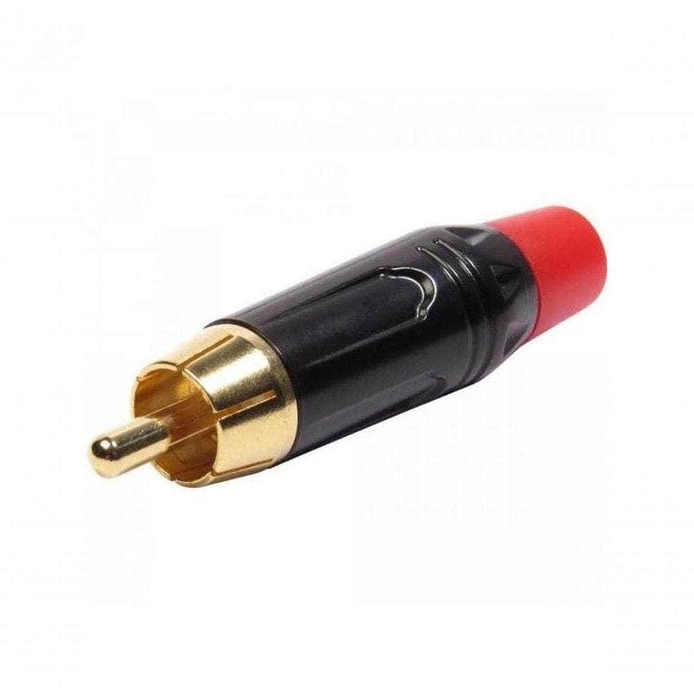 Plug Santo Angelo Rca Ninja Niquel Com Mola