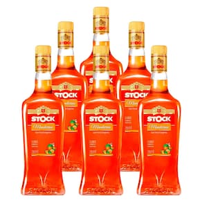 Licor Fino de Tangerina Stock Mandarino 720ml 6 Unidades
