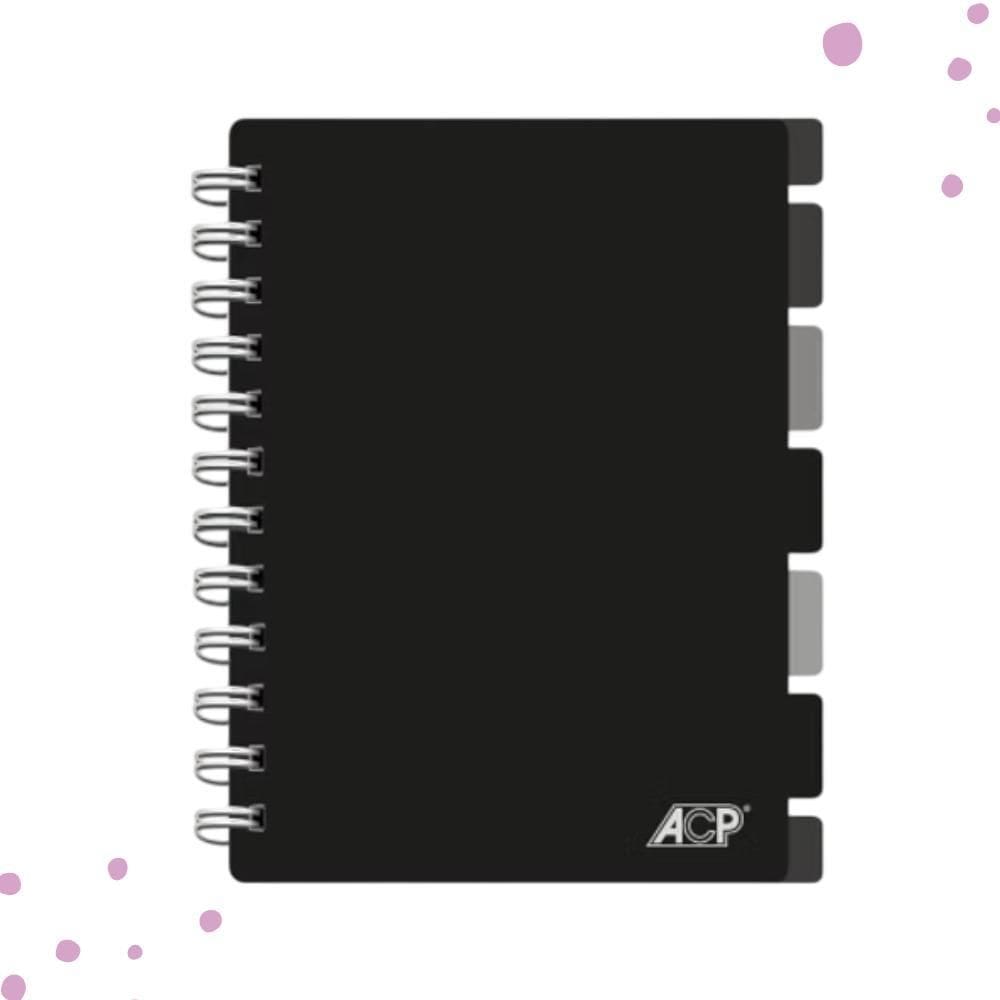 Caderno Universitário Flex Cover C/96 Folhas E 5 Divisórias