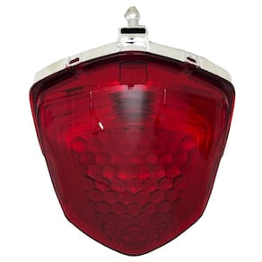 Lanterna Traseira Titan 150 160 Fan 160 2014 2015 2016 2017 2018 Vermelho Com Chicote Valplas