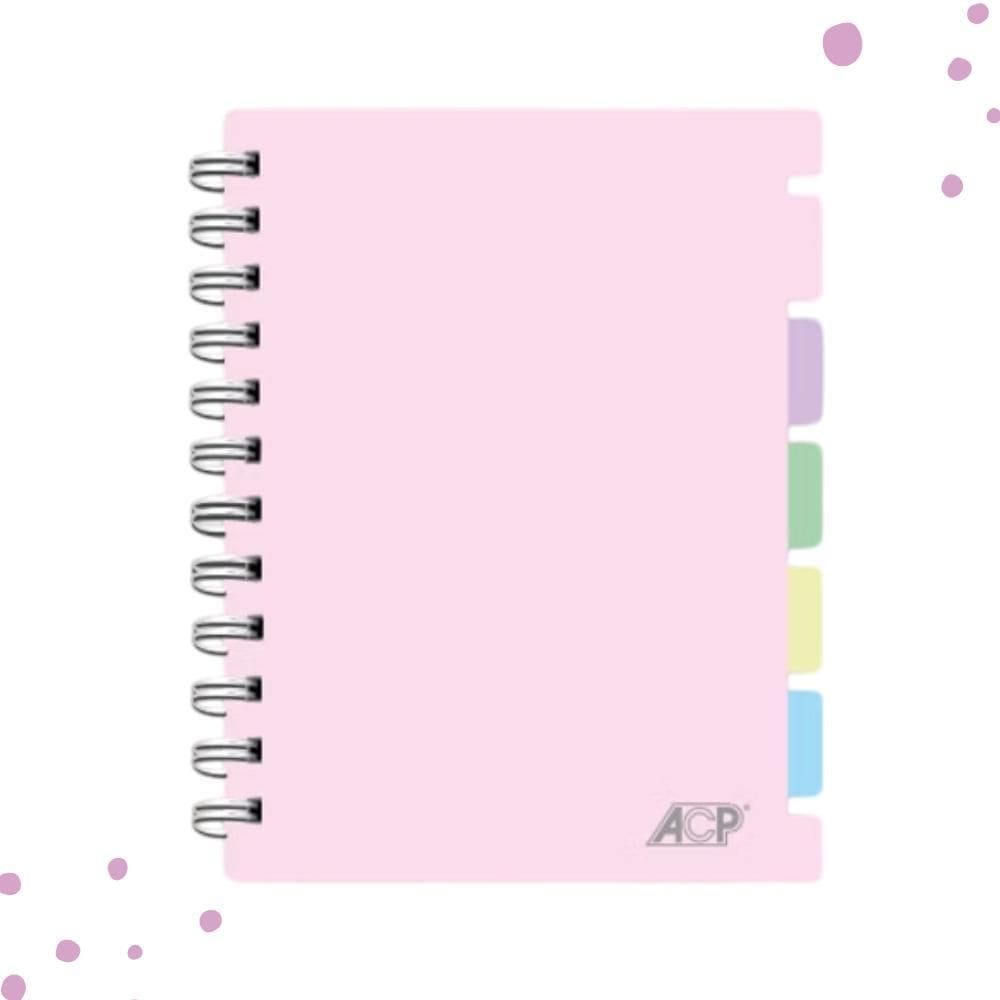 Caderno Universitário Flex Cover C/96 Folhas E 5 Divisórias