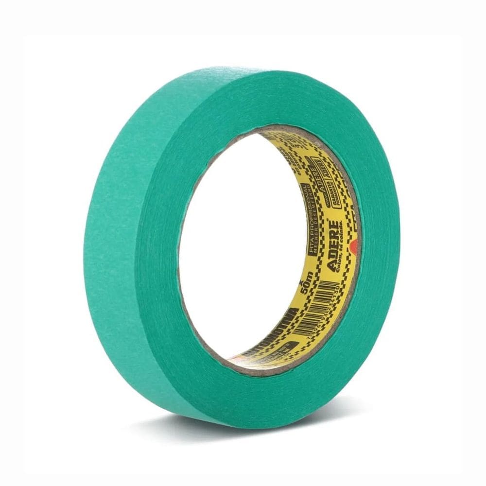 Fita Crepe Verde 24mmx50mt Automotiva Adere 525S