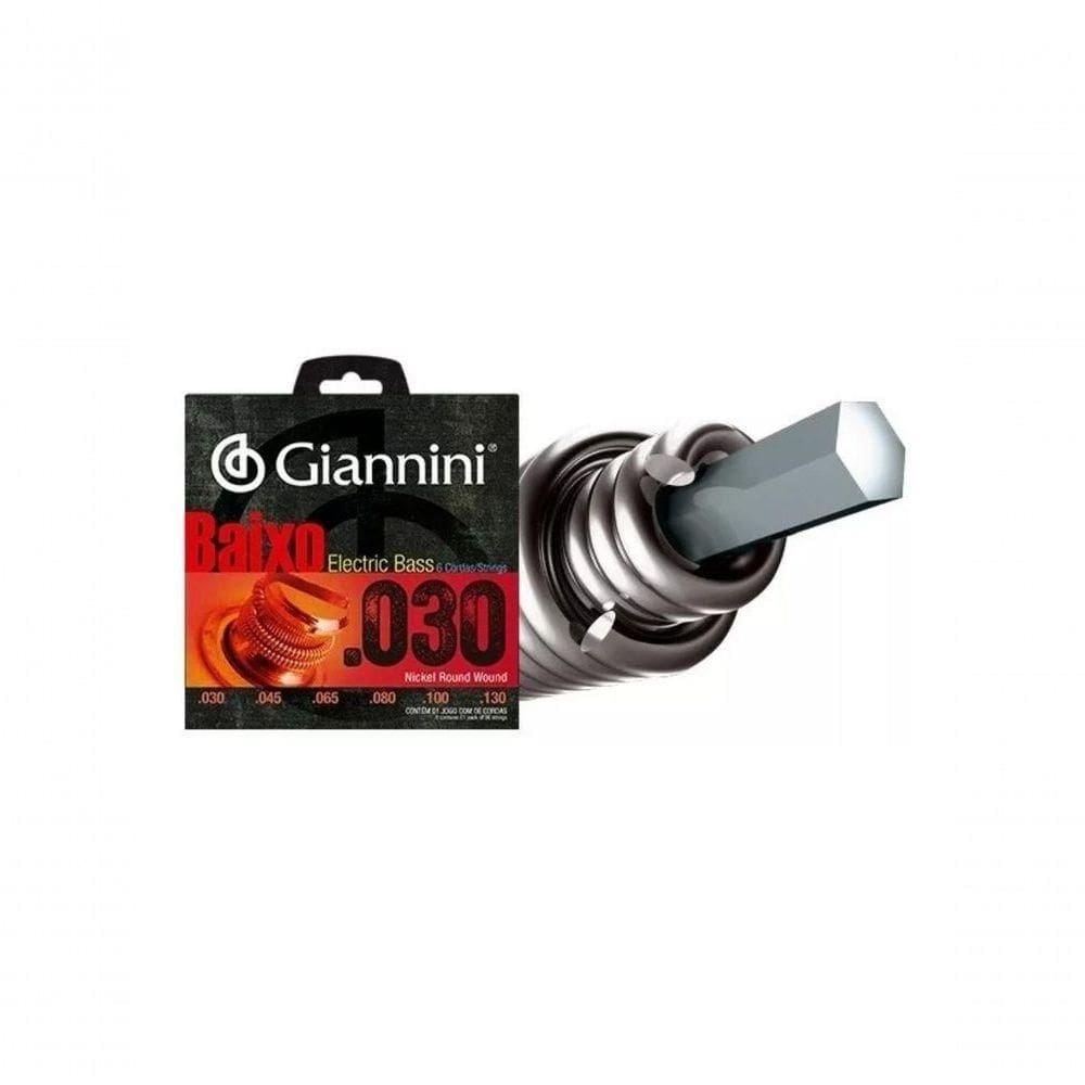Corda Giannini Contrabaixo Geebrl 6 0.030 Leve