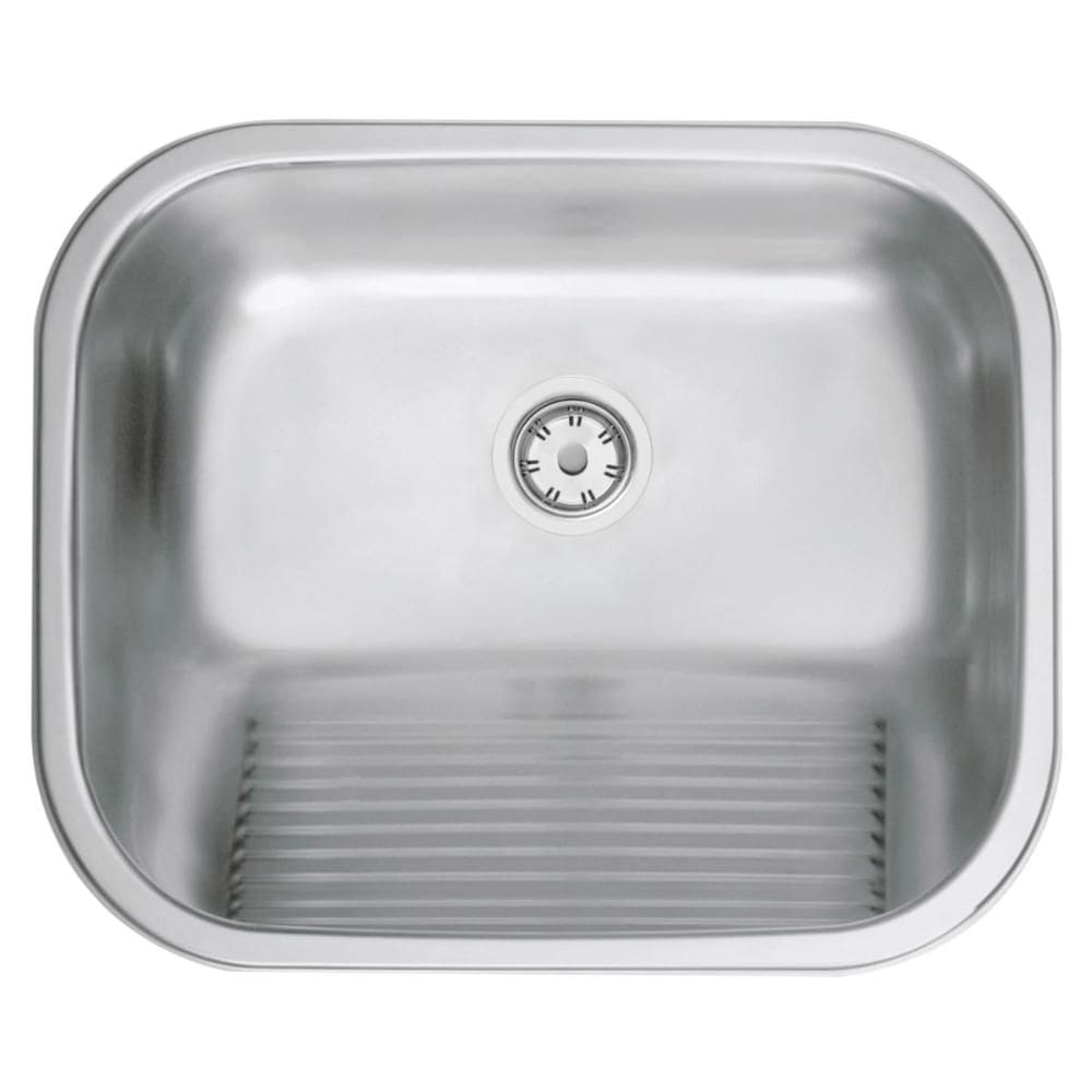 Tanque Tramontina Hera 34 L em Aço Inox Acetinado 50 x 40 cm com Válvula