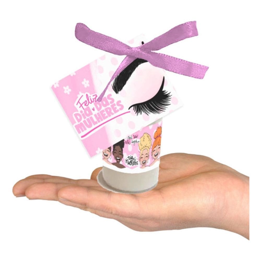 25 Lembrancinhas Mini Hidratante Dia da Mulher Mimo Cliente