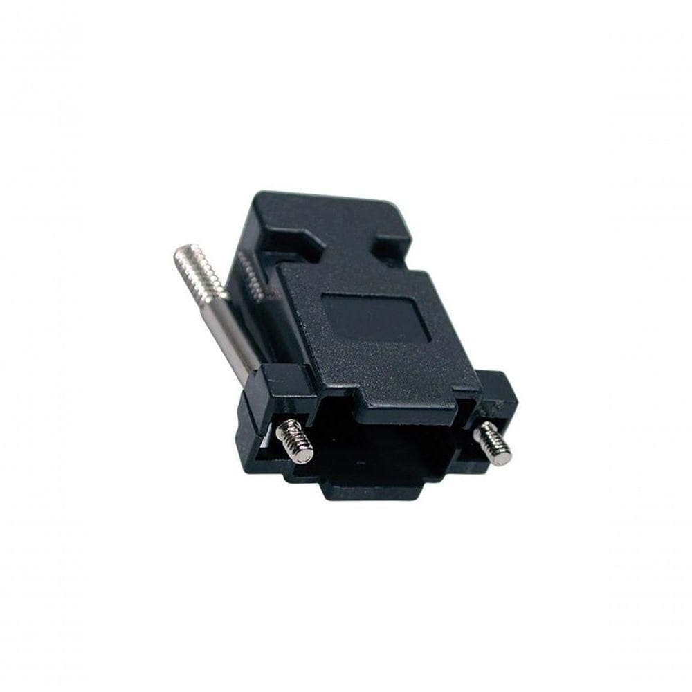 Capa Db9- Db15 Vga Com Trava Preto Kit Longo