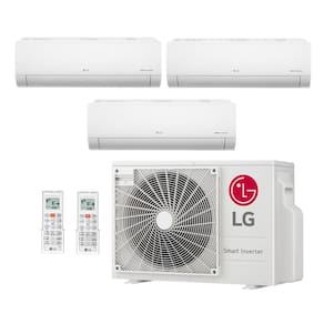 Ar Condicionado Multi Split Inverter Hi Wall LG 21000 BTUs (2x9000+12000) Quente/Frio Z3UW21GFB1.AWGZBR1 - 220V