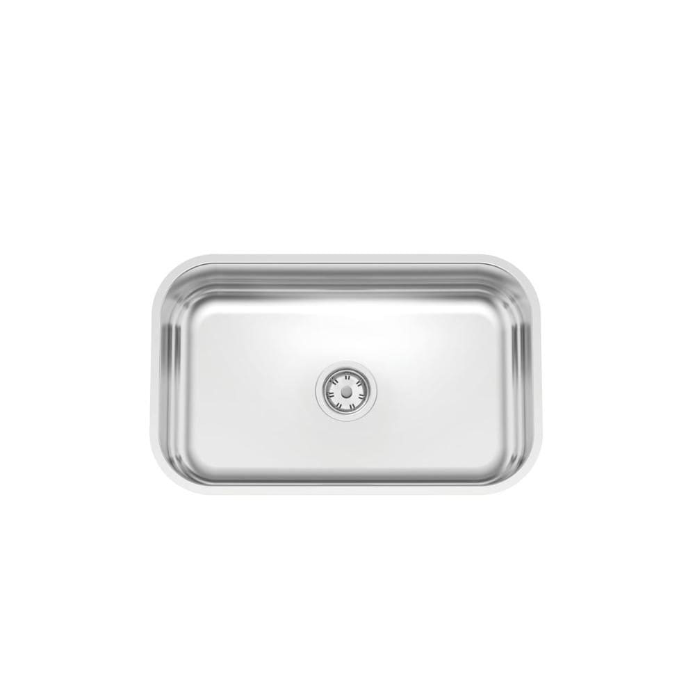 Cuba n.2 Tramontina Lavínia Standard em Aço Inox Polido 56 x 34 x 14 cm com Válvula 94085507