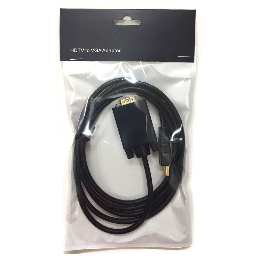 Cabo Conversor  Hdmi Macho X Vga Macho 1.8 Metros longo cb148