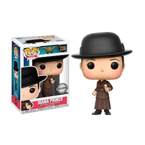 Figura Funko Wonder Woman Pop! Vinil Diana Prince com sorvete