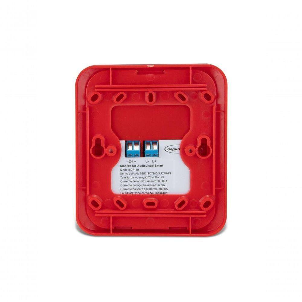 Sinalizador Audiovisual Segurimax Enderecavel