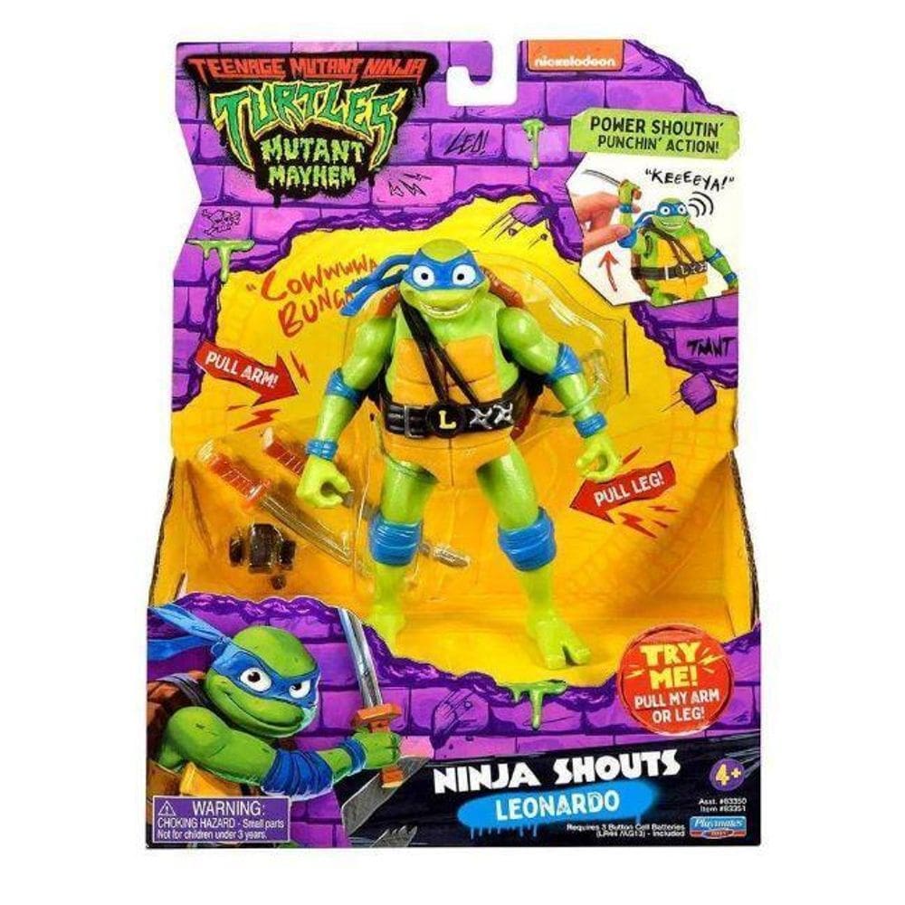 Boneco Deluxe Leonardo Tartarugas Ninja - Sunny 3671