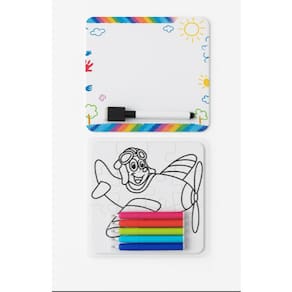 Jogo Didático Infantil: Quebra-Cabeça para Colorir, Montar e Pintar com 5 Canetinhas