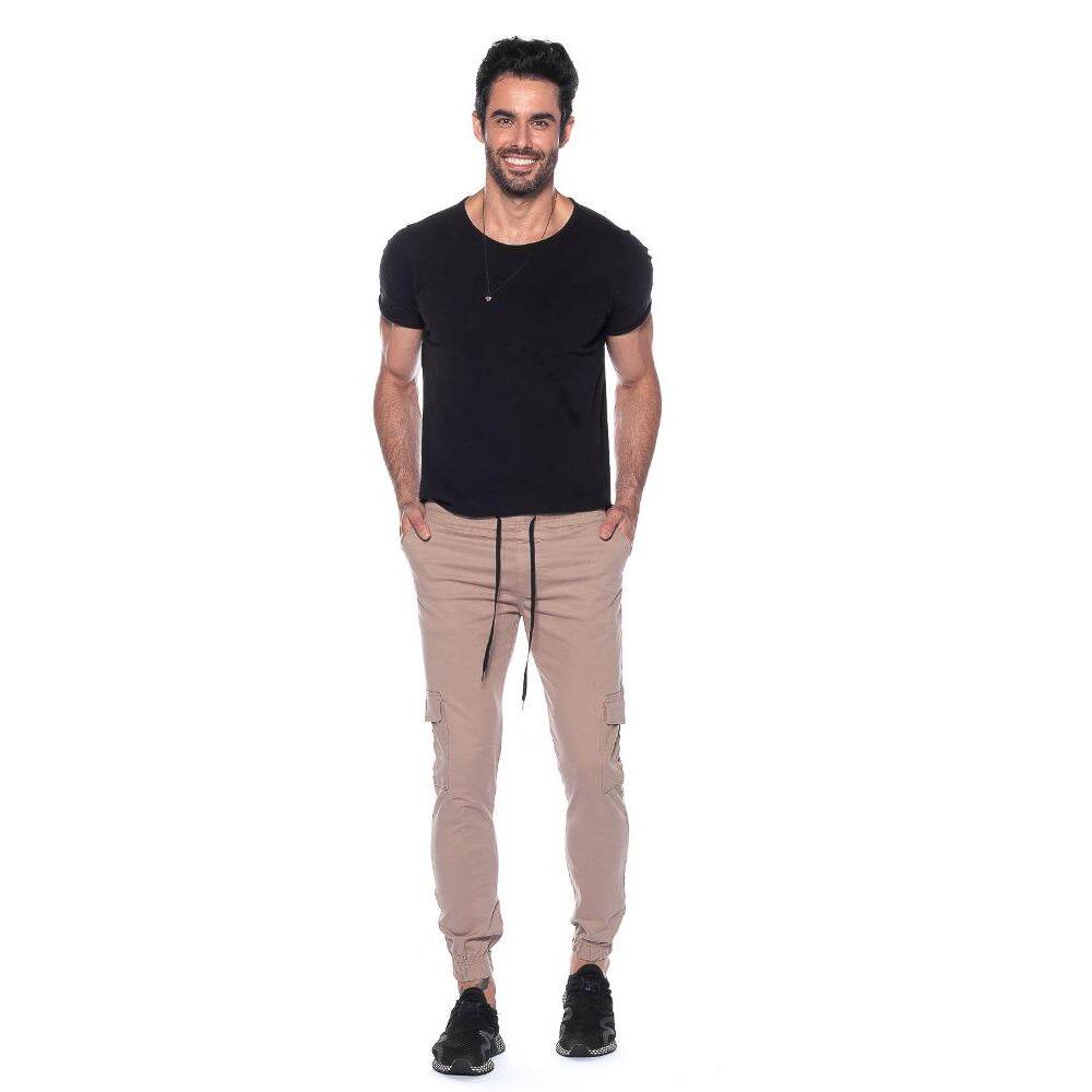 Calça Jogger Macaw 7785 Bege [F075]