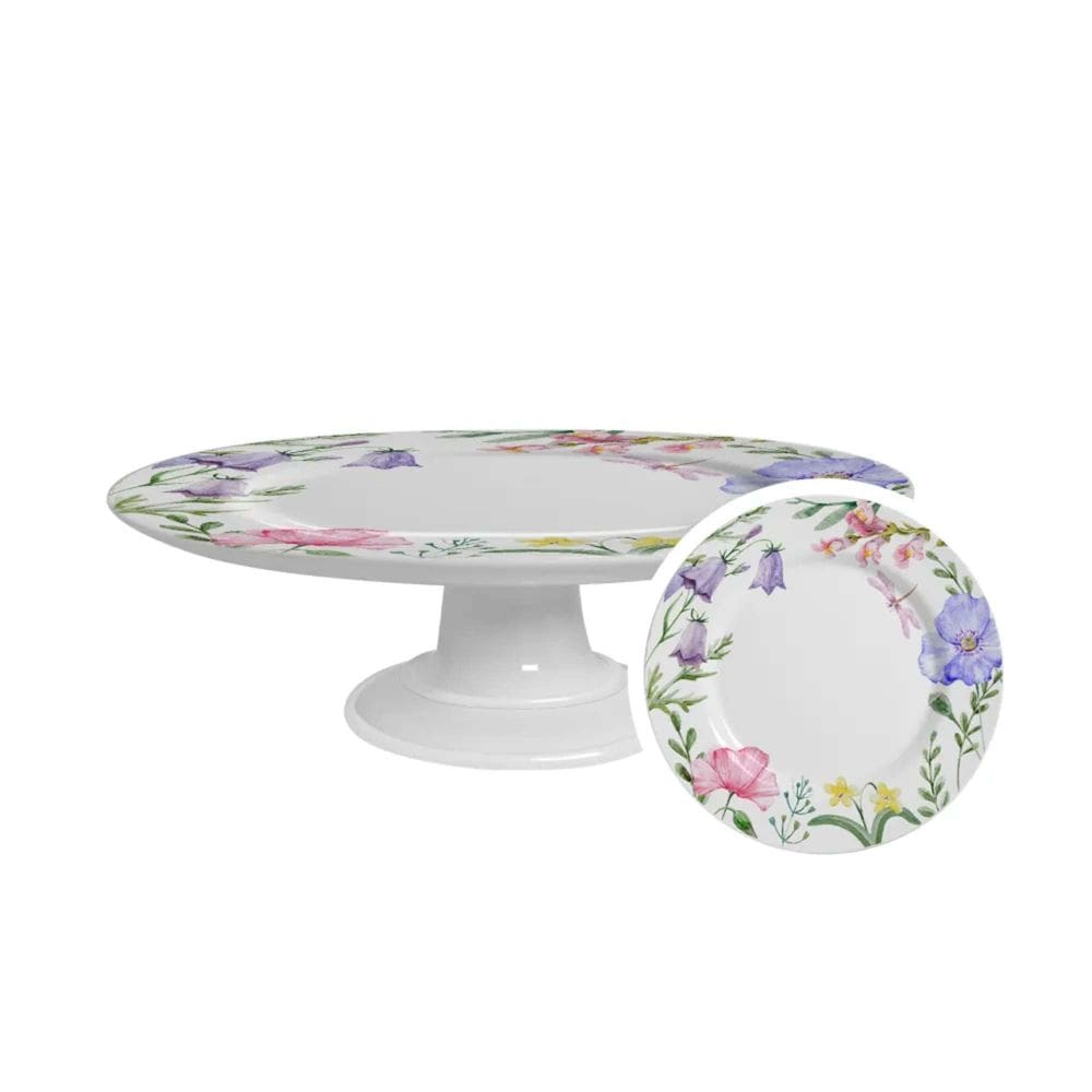 Boleira Média de Cerâmica Lelis 29cm - Alleanza