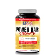 Crescimento Capilar ACELERADO - Power Hair Growth (60 Cap) - USA Sport Nutrition