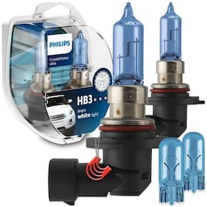 Kit Lâmpada Philips Crystal Vision Ultra Hb3 60W 12V 4300K