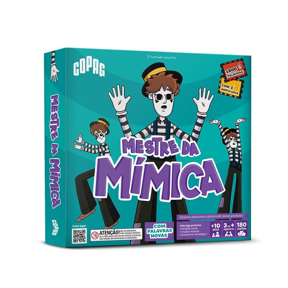 Mestre da Mímica Jogo Abstrato Copag