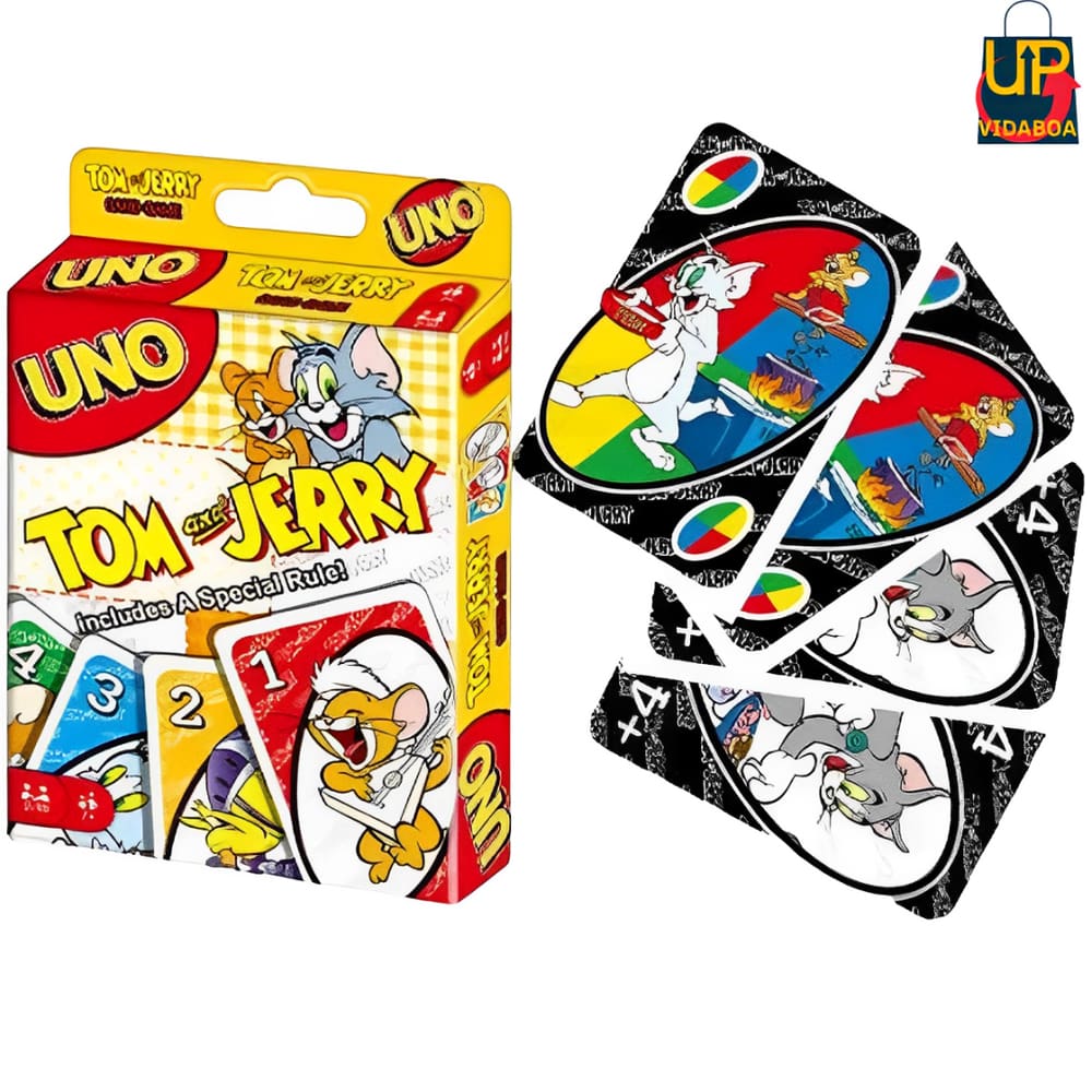 Jogo de Cartas UNO - Tom e Jerry