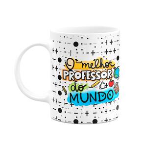 Caneca Professores - O melhor professor do mundo com orgulho