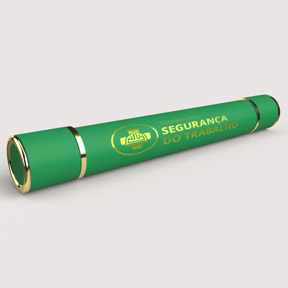 Canudo de formatura Técnico em Segurança do Trabalho