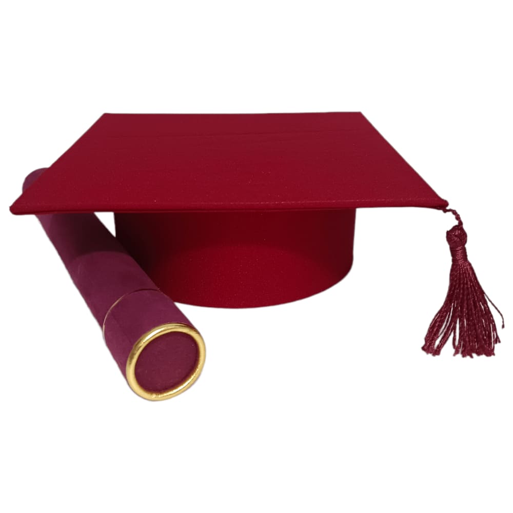 Capelo E Canudo De Formatura Marsala Adulto