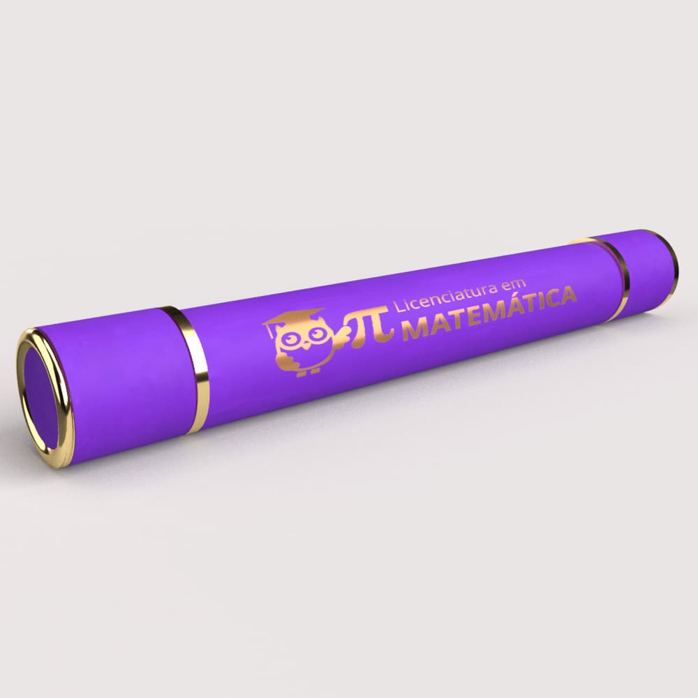 Canudo de formatura Licenciatura em Matemática